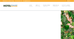 Desktop Screenshot of hoteloase.de
