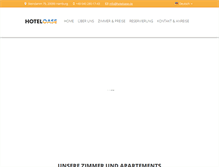 Tablet Screenshot of hoteloase.de